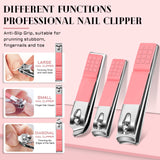 Emoswims - Manicure Pedicure Set 12 Pcs Nail Care Kit for Women Nail Grooming Kit