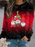 Christmas Casual Loose Crew Neck Long Sleeve H-Line Xmas Christmas Casual Loose Crew Neck Long Sleeve H-Line Xmas Sweatshirt