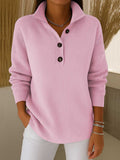 Women's Vintage Print Collared Sweater 1427