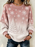 Casual Ombre Henley Collar Long Sleeve Sweatshirt